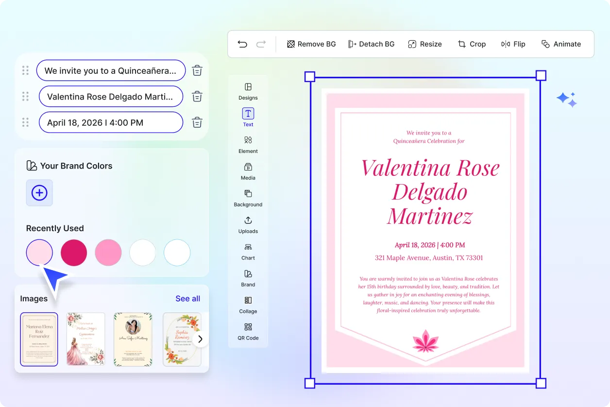 Free AI Quinceanera Invitation Generator, Free Quinceanera Invitation Maker Online Free AI Quinceanera Invitation Generator, Free Quinceanera Invitation Maker Online